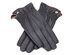 Cold-Weather Leather Gloves (Black/XL)