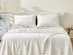 4-Piece Floral Print Microfiber Sheet Set (Taupe/Full)
