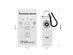 2-in-1 Personal Safety Alarm with Apple Find My Smart Tracking (White)