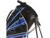 Costway Golf Stand Cart Bag Club w/6 Way Divider Carry Organizer Pockets Storage Blue