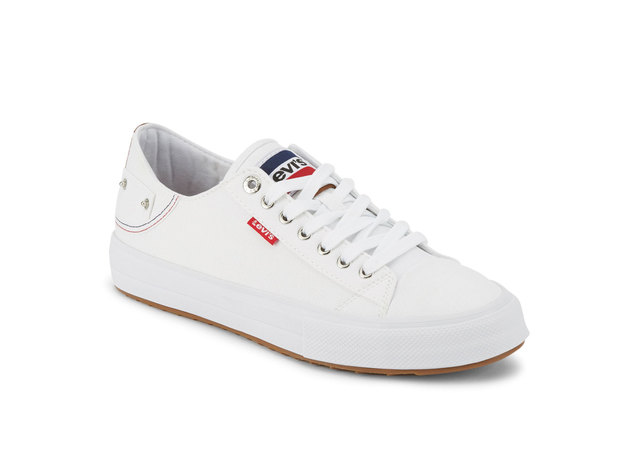 Levi's Mens Neil Lo Olympic Casual Fashion Sneaker Shoe - 13 M White