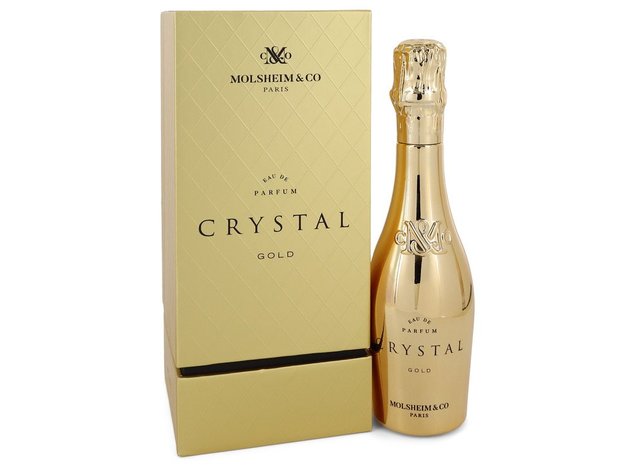Crystal Gold by Molsheim & Co Eau De Parfum Spray 3.4 oz