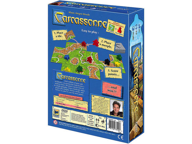 Z-Man Games ZM7810 Carcassonne Board Game