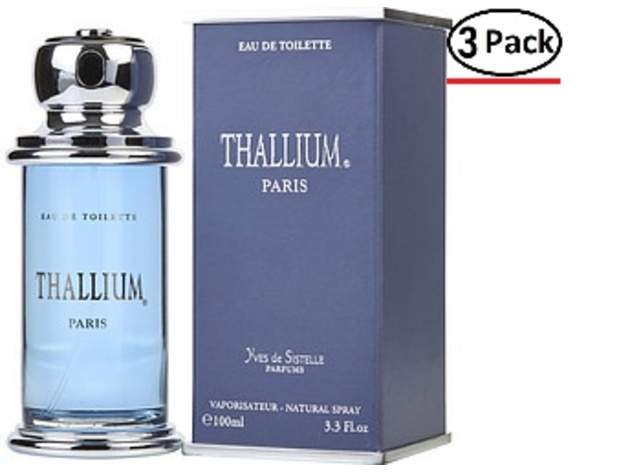 Thallium by Jacques Evard, 3.3 oz Eau De Toilette Spray for Men