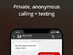 Hushed Private Phone Line: Lifetime Subscription (7,000SMS/1,250mins)