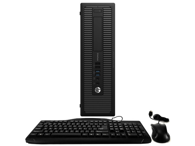 HP EliteDesk 800G1 Desktop Computer PC, 3.20 GHz Intel i5 Quad Core Gen 4, 16GB DDR3 RAM, 500GB SATA Hard Drive, Windows 10 Professional 64bit (Renewed)