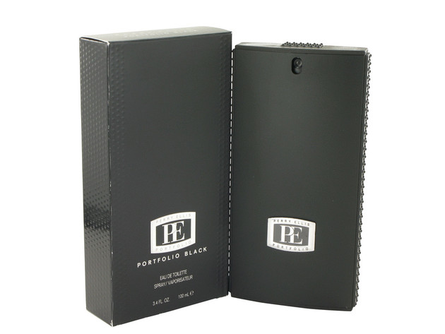 3 Pack Portfolio Black by Perry Ellis Eau De Toilette Spray 3.4 oz for Men
