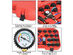 Costway 28 PCS Radiator Pressure Tester Vacuum-Type Cooling System Refill Kit W/Case Red