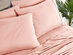 Bamboo 2000 Count 6-Piece Sheet Set with SnugGrip (Blush/Full)