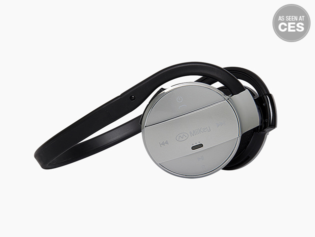 MiiSport Bluetooth Headphones with Mic (Gray)