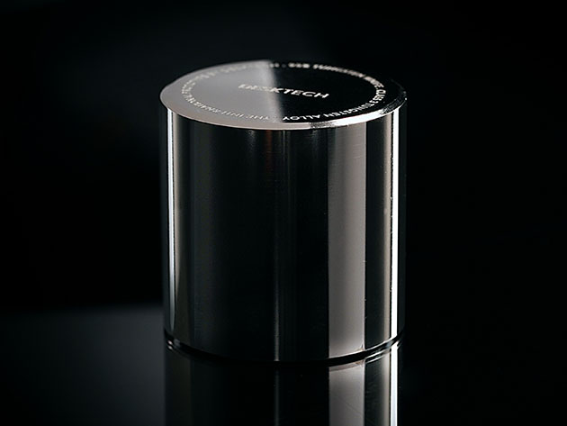 DeskTech: Tungsten Cylinder Kilogram Prototype