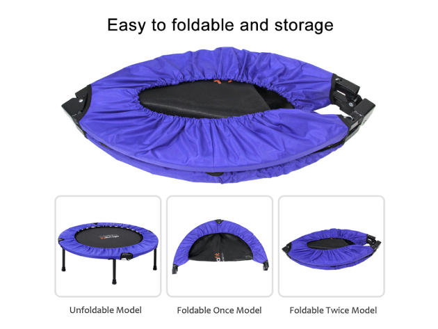 Ativafit® 40" Foldable Trampoline (Blue)