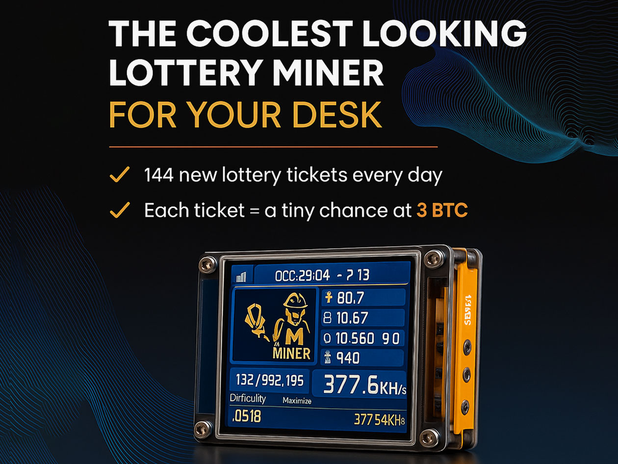 BlockChance™ Bitcoin Ticket Miner