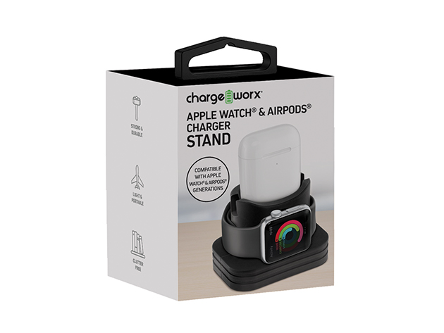 Chargeworx Apple Watch & AirPods Charging Stand