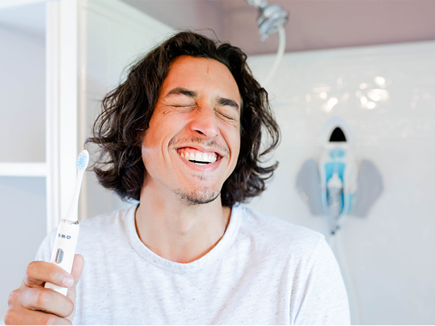 ToothShower Shower Flosser & Sonic ToothBrush Bundle