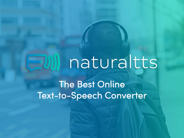 Naturaltts Online Text to Speech Converter: Lifetime Subscription