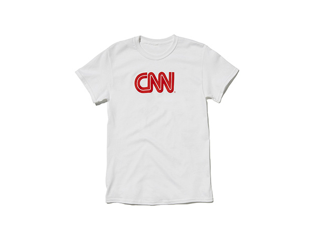 Cnn Promo Tee White Stacksocial