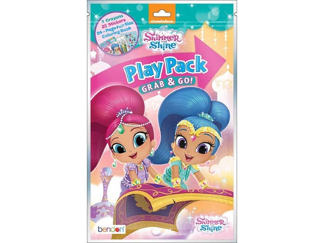 Bendon Nickelodeon Shimmer & Shine Play Pack, Multicolor