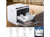 Costway Countertop Dishwasher Air Drying 5 Programs with Water Tank Green\White - White