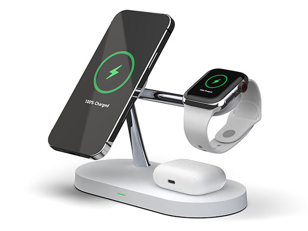 5-in-1 MagSafe Wireless & Wired Charging Station