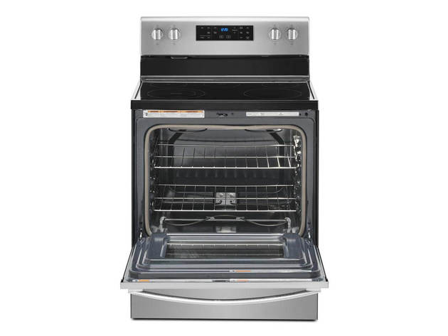 Whirlpool WFE525S0JZ 5.3 Cu.Ft. Stainless Freestanding Electric Range