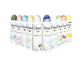 Dove Antiperspirant Spray Deodorant for Women (10-Pack/150ml)