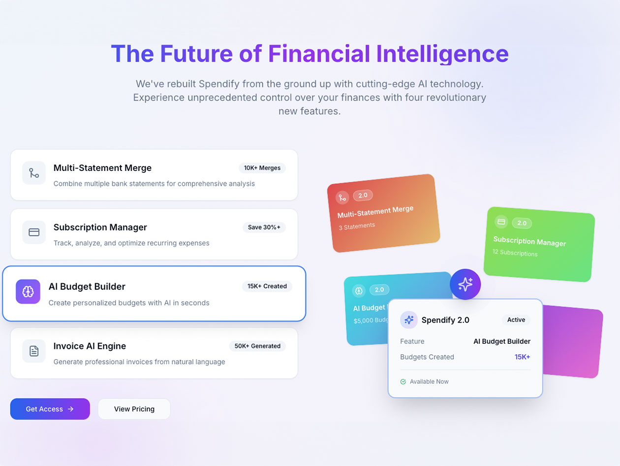 Spendify: Lifetime Subscription