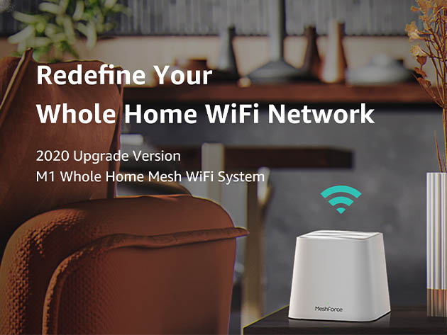 MeshForce M1 Whole Home Mesh WiFi System