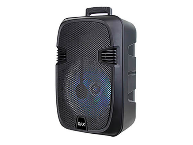 QFX PBX1206 Rechargeable LED Lighted Party Speaker