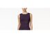 Calvin Klein Women's Sunburst Sheath Dress Purple Size 14