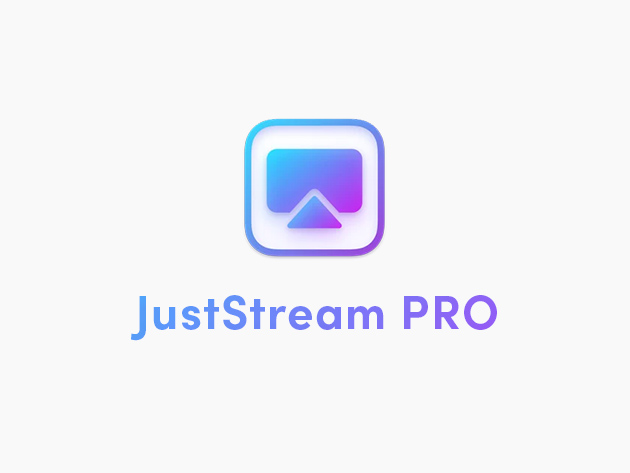 JustStream PRO Mac Mirror Display App lifetime subscription