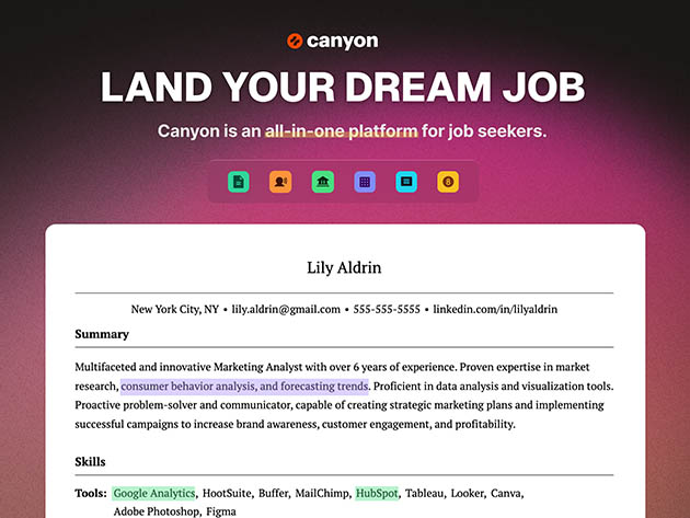 Canyon Pro Plan: Lifetime Subscription