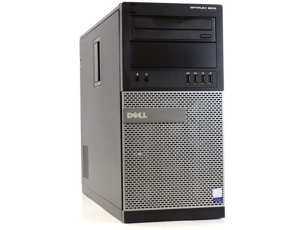 Dell Optiplex 9010 Tower Computer PC, 3.20 GHz Intel i5 Quad Core, 4GB DDR3 RAM, 512GB SSD Hard Drive, Windows 10 Home 64 bit (Renewed)