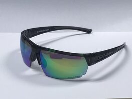 Rawlings 10230543.INT Mens Sport Sunglasses  Black/Green - Black
