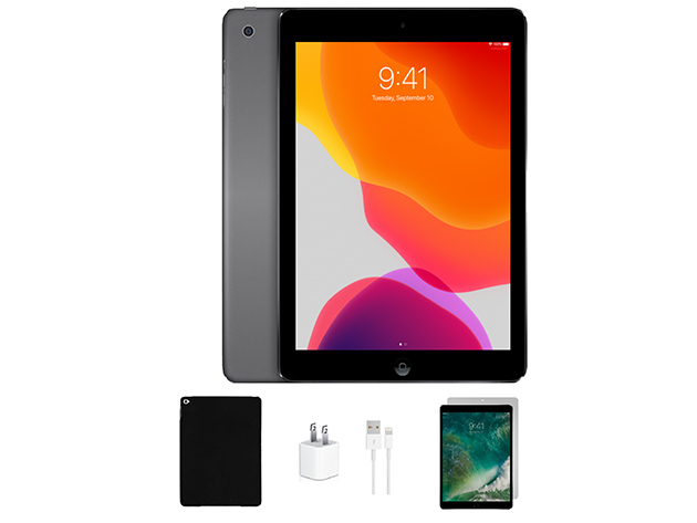 Apple iPad Air 32GB - Space Gray (Grade B Refurbished: Wi-Fi Only) Bundle