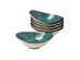 Artisan Bowl Set - Angled / Geode Azure Teal