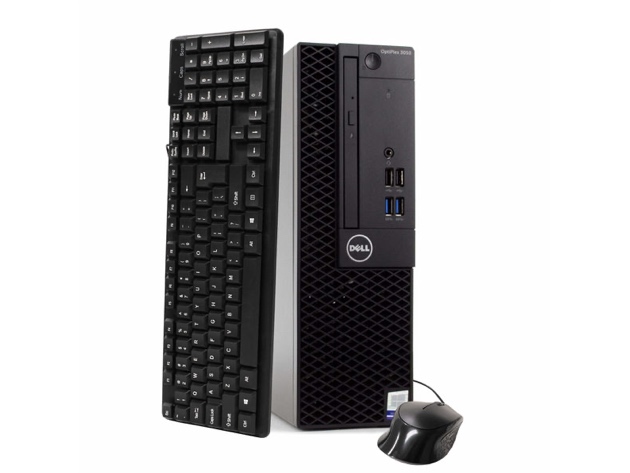 Dell Optiplex 3050 Desktop PC, 3.2GHz Intel i5 Quad Core Gen 7, 16GB RAM, 2TB SATA HD, Windows 10 Professional 64 bit (Renewed)