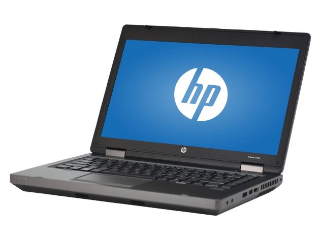 HP ProBook 6460b 14" Laptop, 2.5GHz Intel i5 Dual Core Gen 2, 8GB RAM, 320GB SATA HD, Windows 10 Home 64 Bit (Grade B)