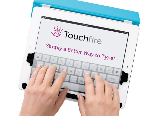 The Revolutionary Touchfire iPad Keyboard