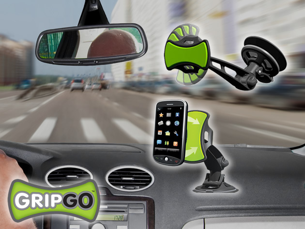 The GripGo Universal Car Mount For Your Handheld Devices