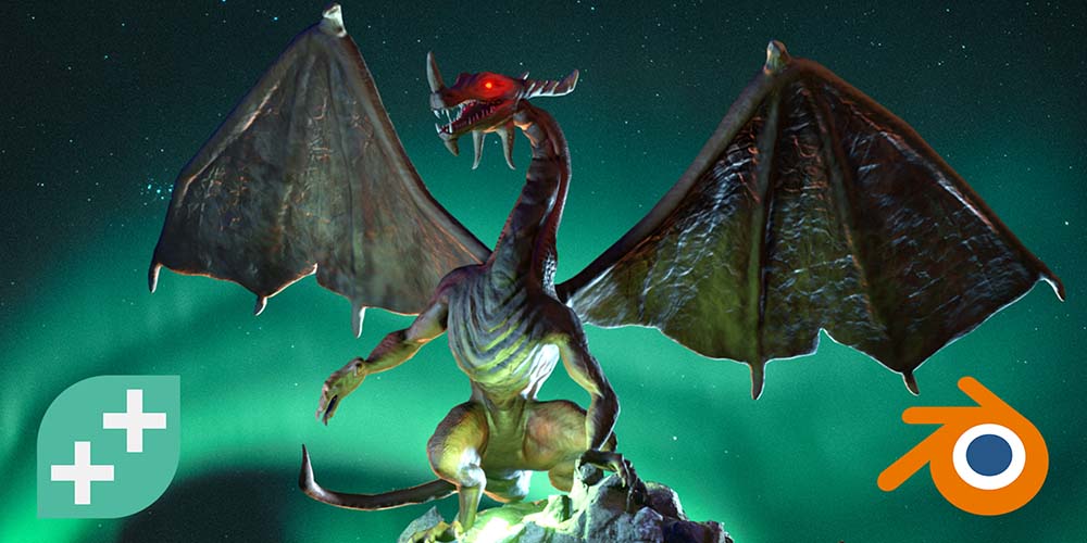 Dragon Sculpting in Blender