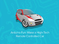 Arduino 'Make a Remote-Controlled Car' Course - Product Image