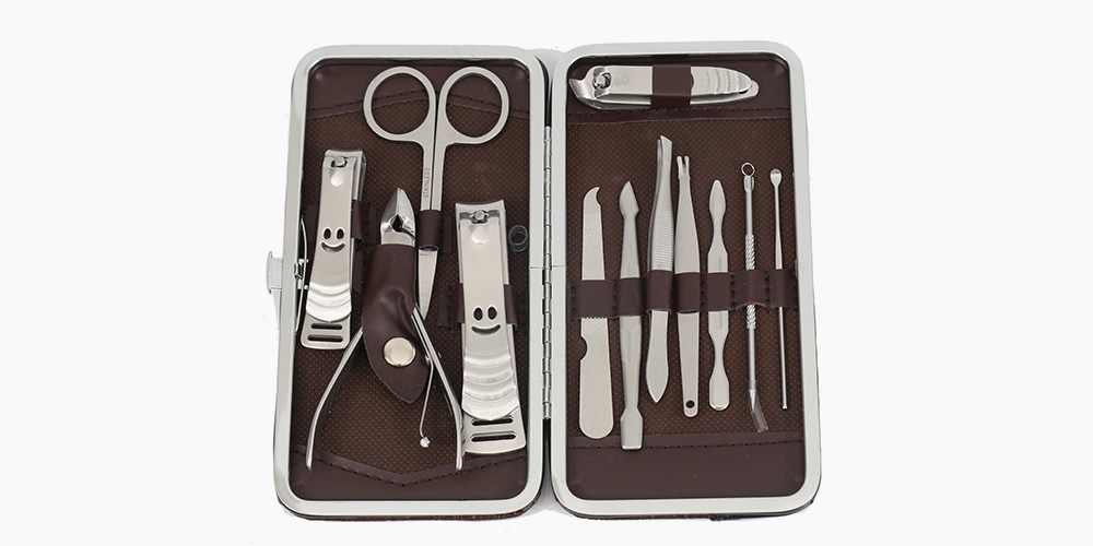 12-Piece Manicure + Pedicure Set 