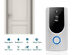 Wireless IP 1081P Smart Video Camera Doorbell (White)