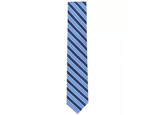 Club Room Men's Stripe Tie Navy - Size Regular | StackSocial