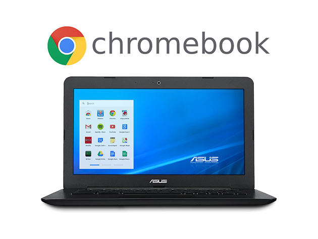 ASUS Chromebook C300M Celeron 2.1GHz 4GB RAM - Black (Refurbished) 