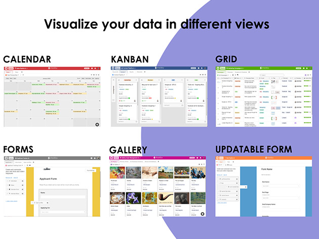 Stackby Spreadsheet Database Personal Plan: Lifetime Subscription