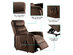 Costway Electric Lift Chair Recliner Reclining Chair Remote Living Room Furniture