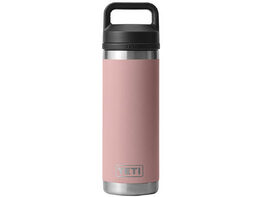 Yeti 21071500929 Rambler 18 oz. Bottle with Chug Cap - Sandstone Pink