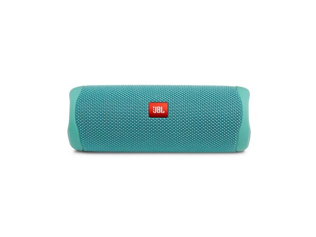 JBL FLIP 5 Portable Waterproof Wireless Bluetooth Speaker w/ Built in Battery and Microphone, Teal (New Open Box)